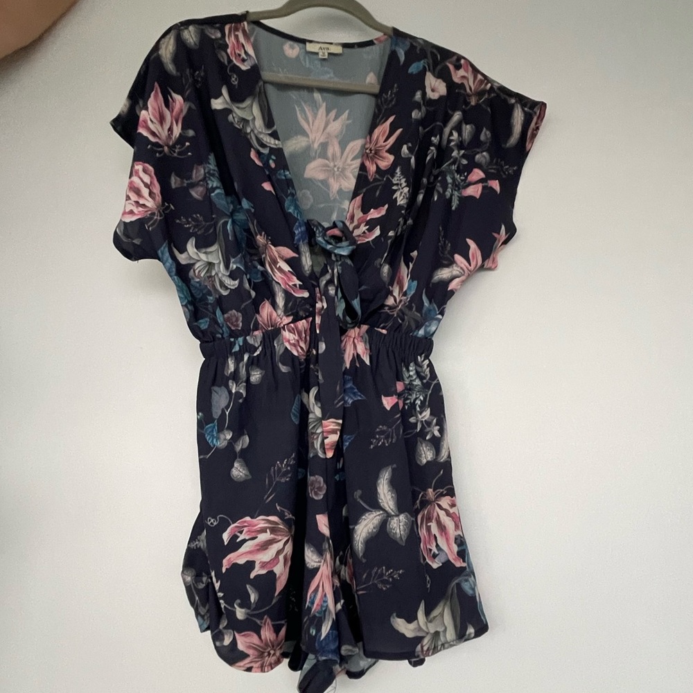 Ava Floral Romper Size Medium